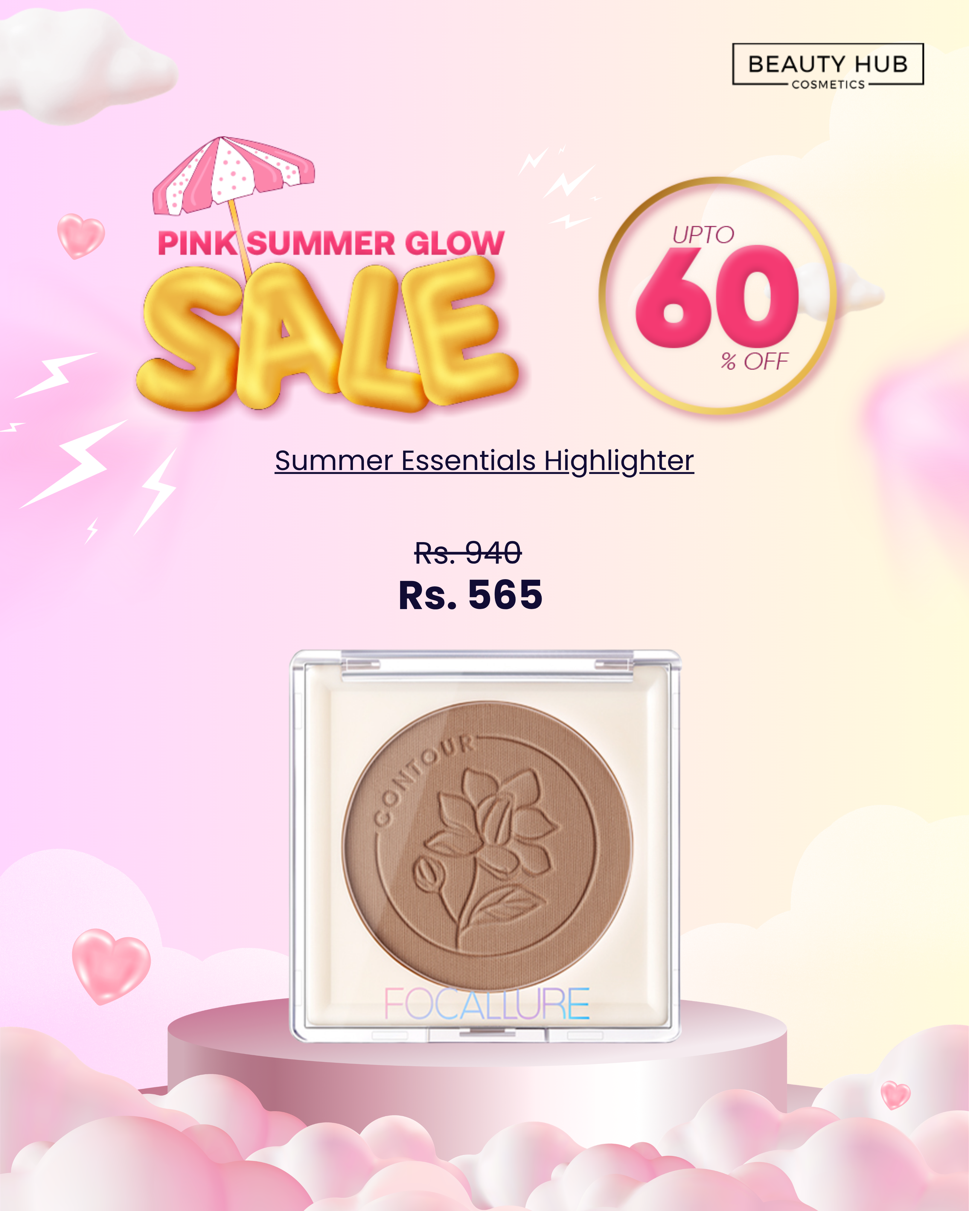 Pink glow summer sale